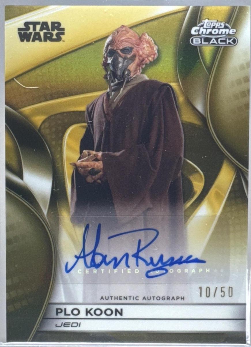 Alan Ruscoe as Plo Koon [Gold] #CB-RUS