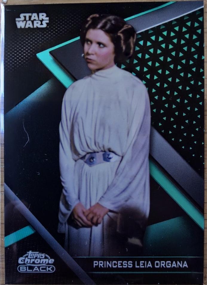 Princess Leia Organa [Green Refractor] #8