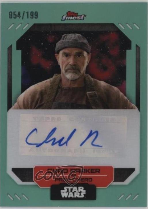 Chad Parker as Padu Cherd [Aqua Refractor] #FA-CP