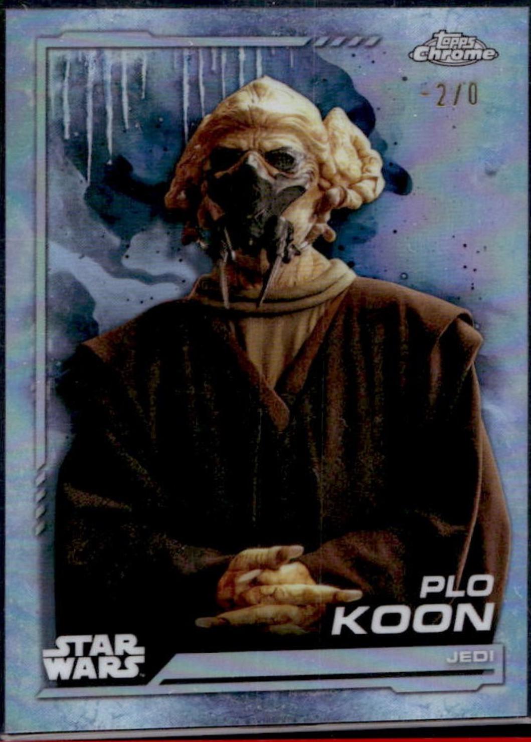 Plo Koon [Hoth Ice Blue Frazenfractor Variation] #HV-147