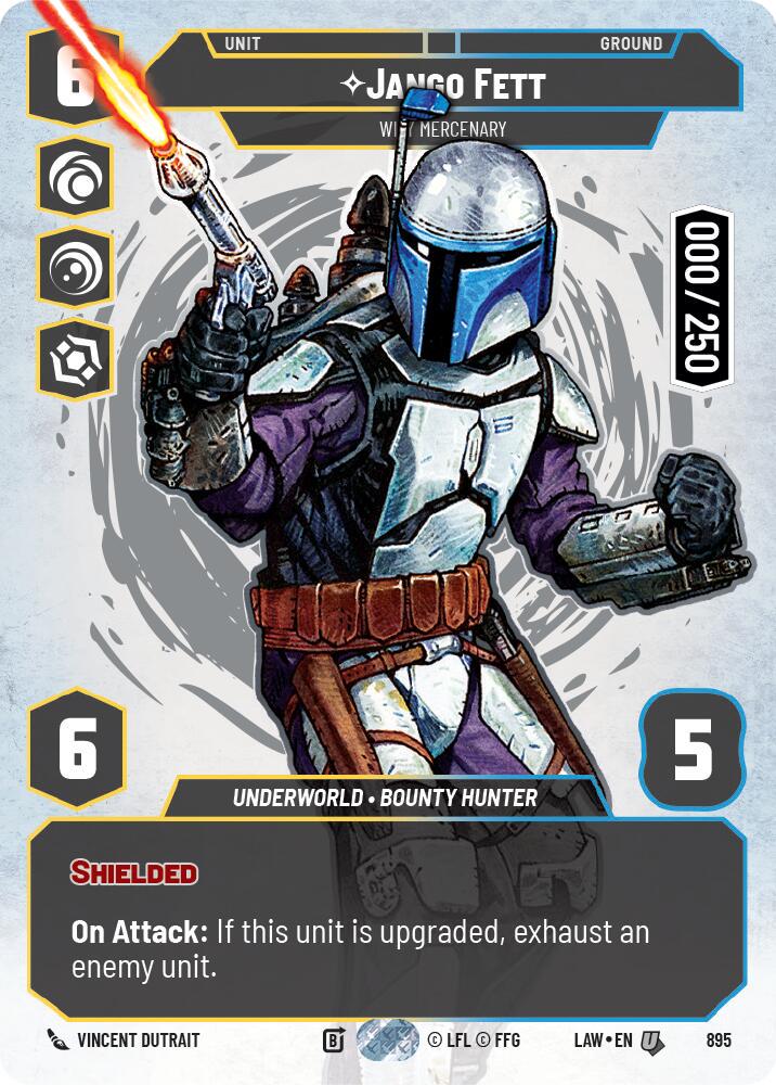 Jango Fett - Wily Mercenary [Serialized] #895