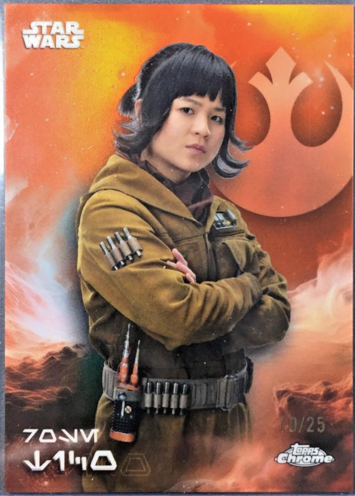 Rose Tico [Rebel Orange Refractor] #AV-158