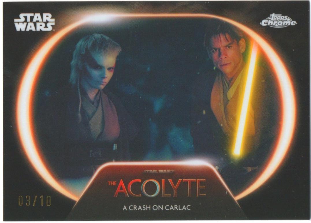 A Crash On Carlac [Black Refractor] #AC-2