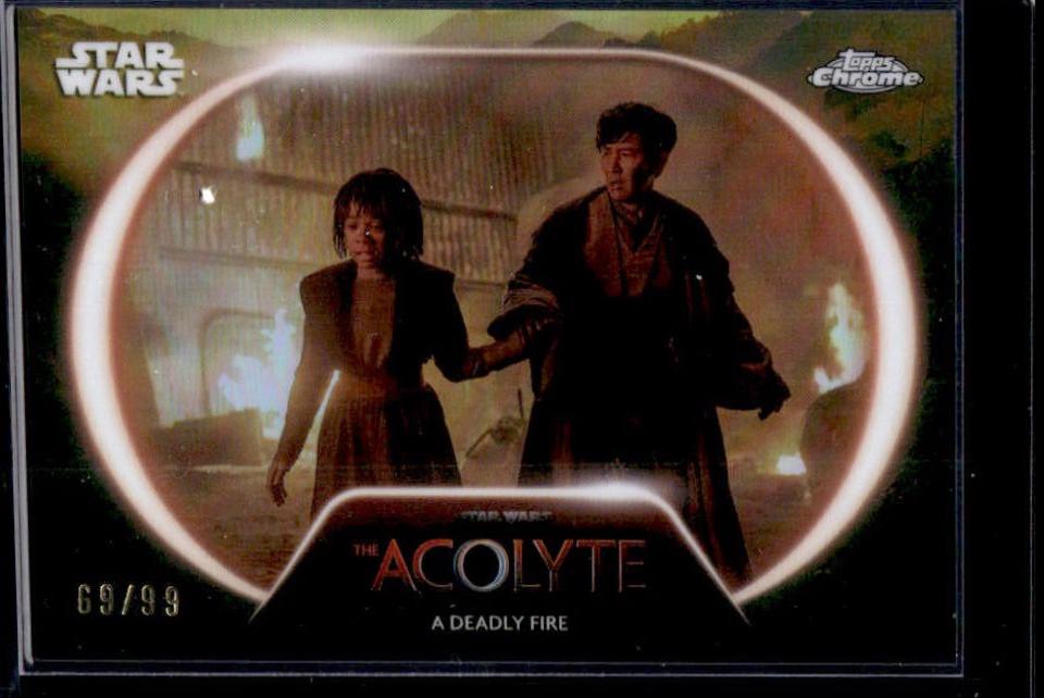 A Deadly Fire [Green Refractor] #AC-9