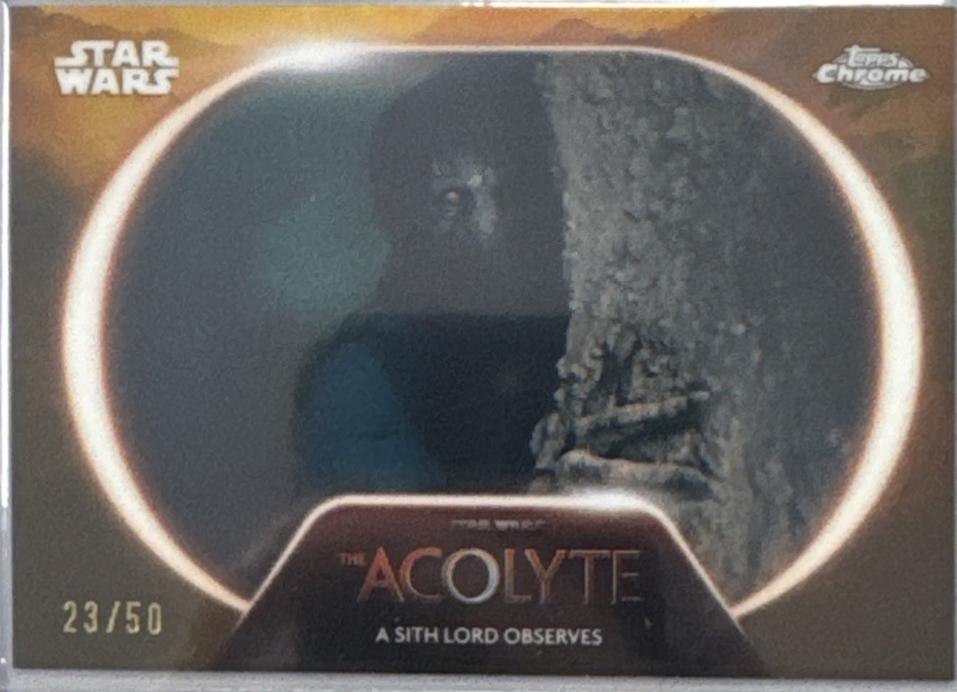 A Sith Lord Observes [Gold Refractor] #AC-21