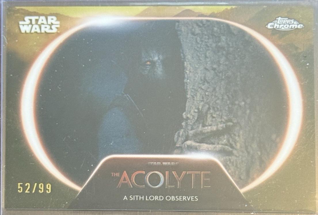 A Sith Lord Observes [Green Refractor] #AC-21
