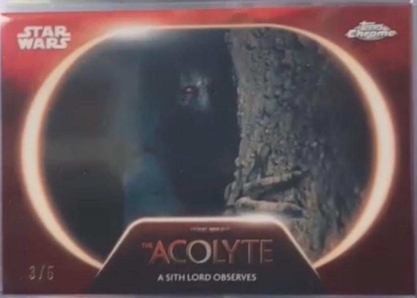 A Sith Lord Observes [Red Refractor] #AC-21