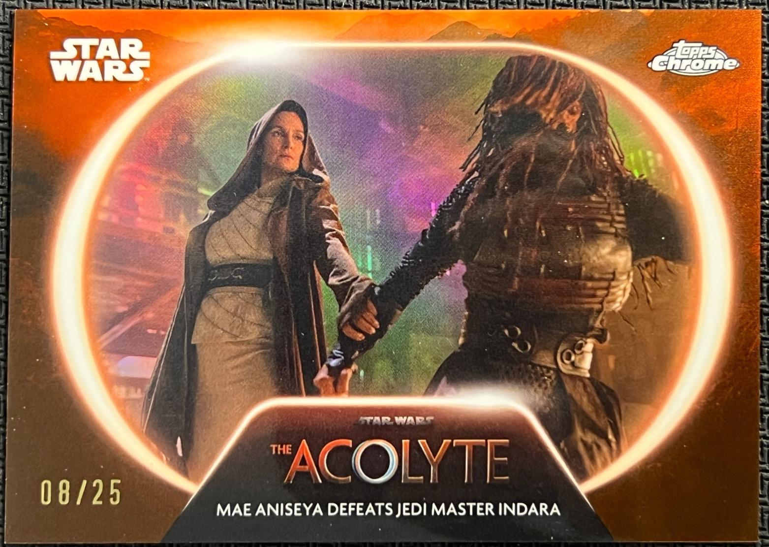 Mae Aniseya Defeats Jedi Master Indara [Orange Refractor] #AC-1