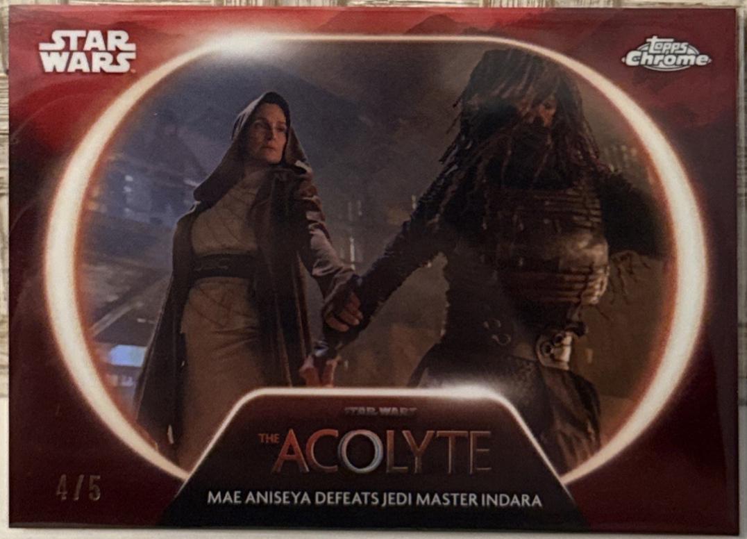 Mae Aniseya Defeats Jedi Master Indara [Red Refractor] #AC-1
