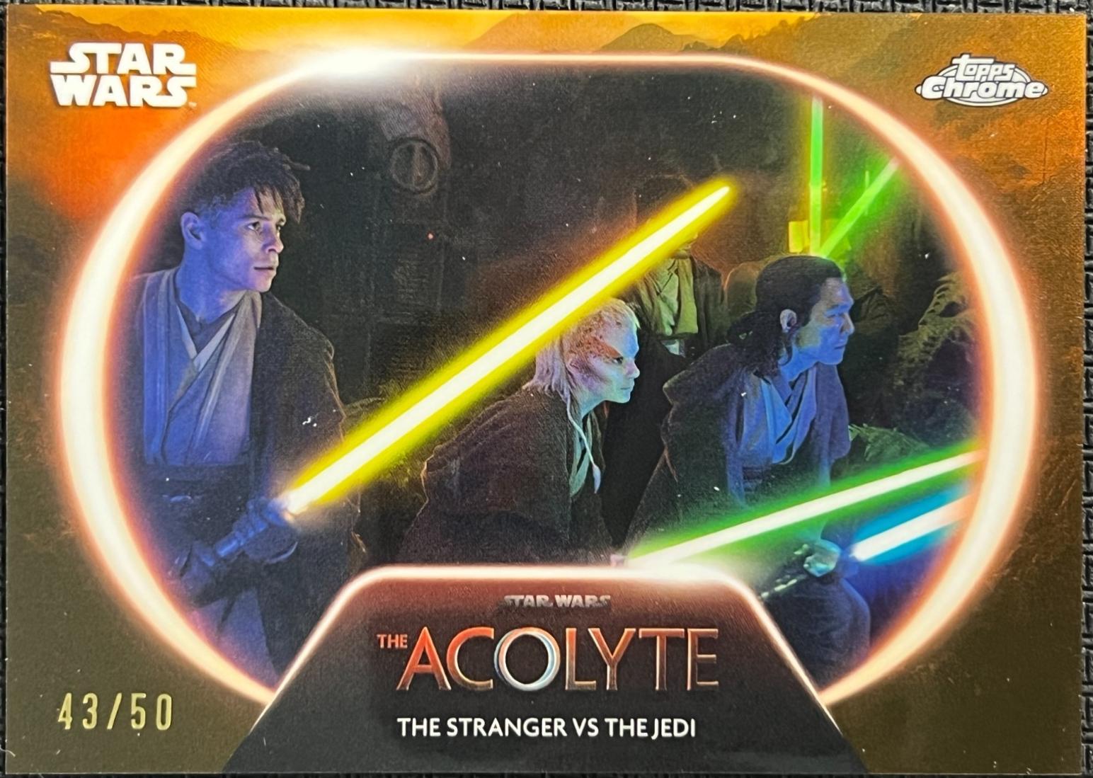 The Stranger Vs The Jedi [Gold Refractor] #AC-11