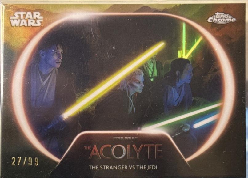 The Stranger Vs The Jedi [Green Refractor] #AC-11