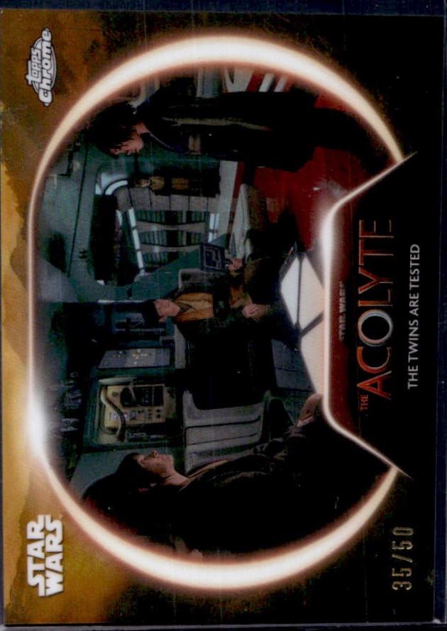 The Twins Are Tested [Gold Refractor] #AC-8