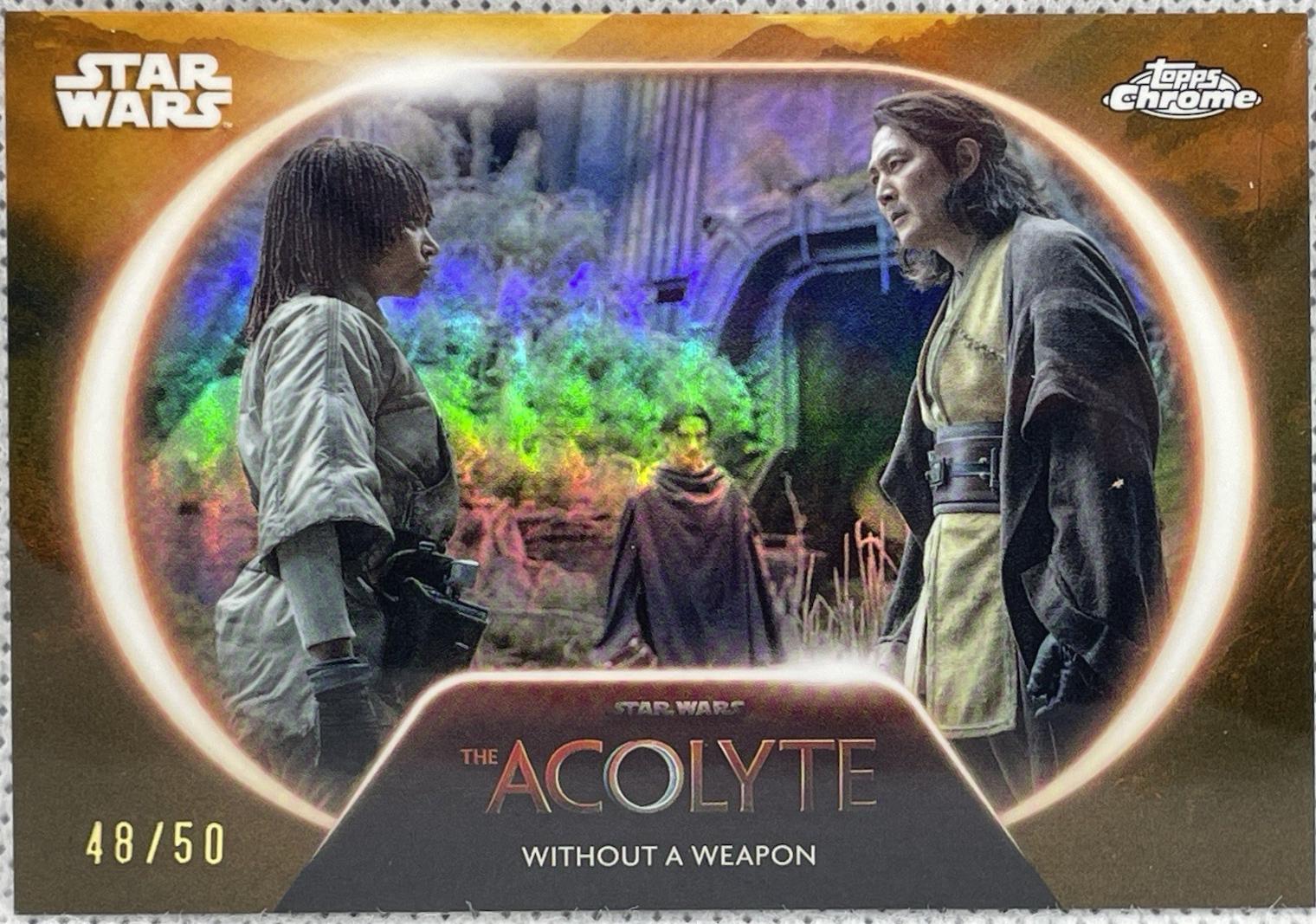 Without A Weapon [Gold Refractor] #AC-23