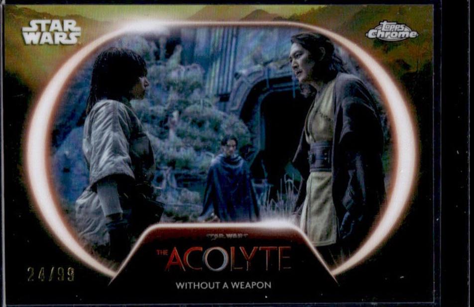 Without A Weapon [Green Refractor] #AC-23