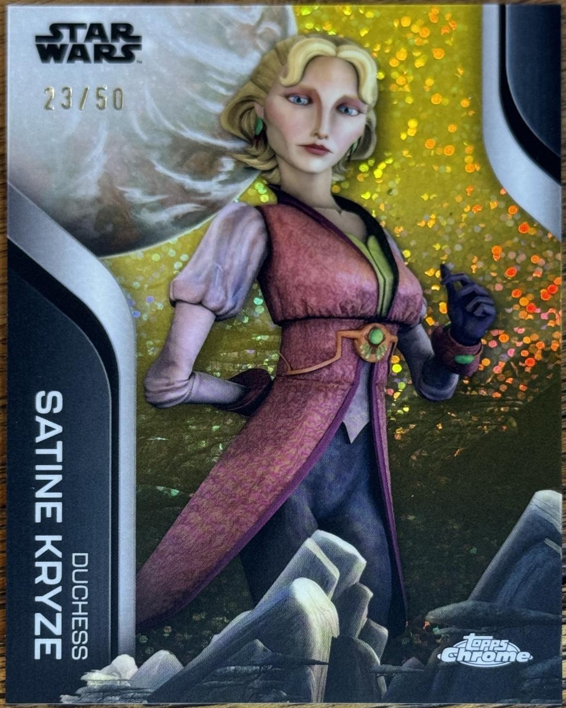 Duchess Satine Kryze [Gold Galactic Dust] #MOM-2