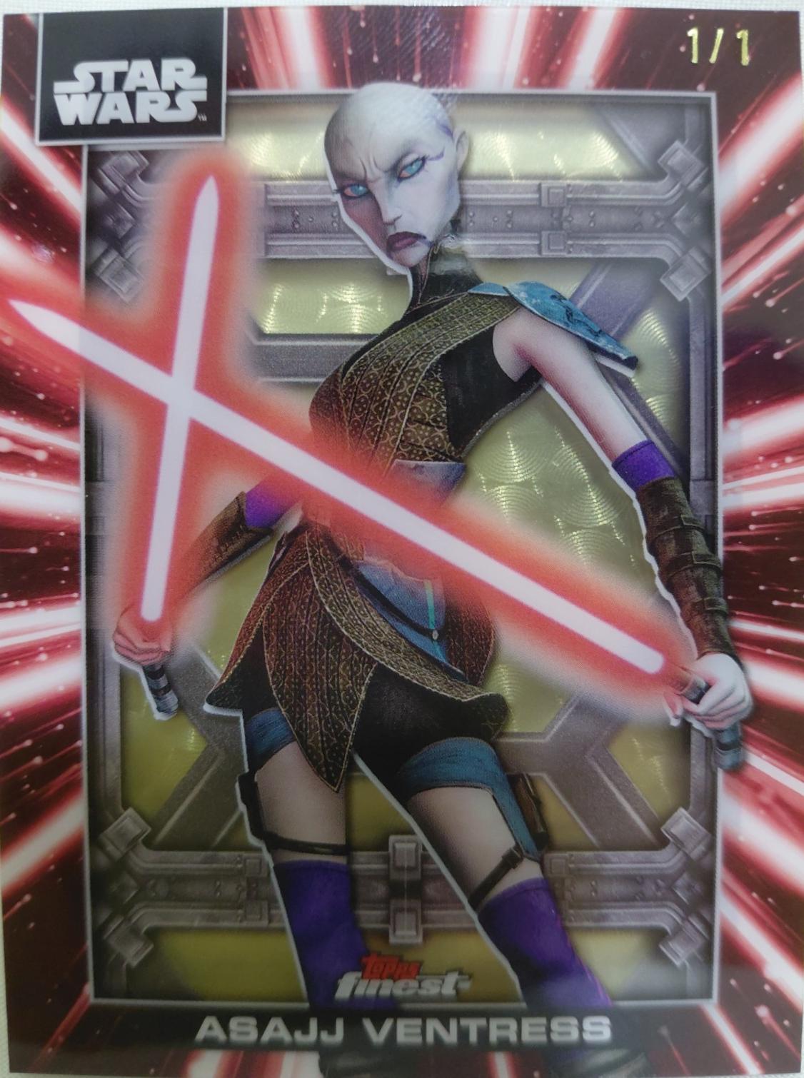 Asajj Ventress [Superfractor] #SAB-17