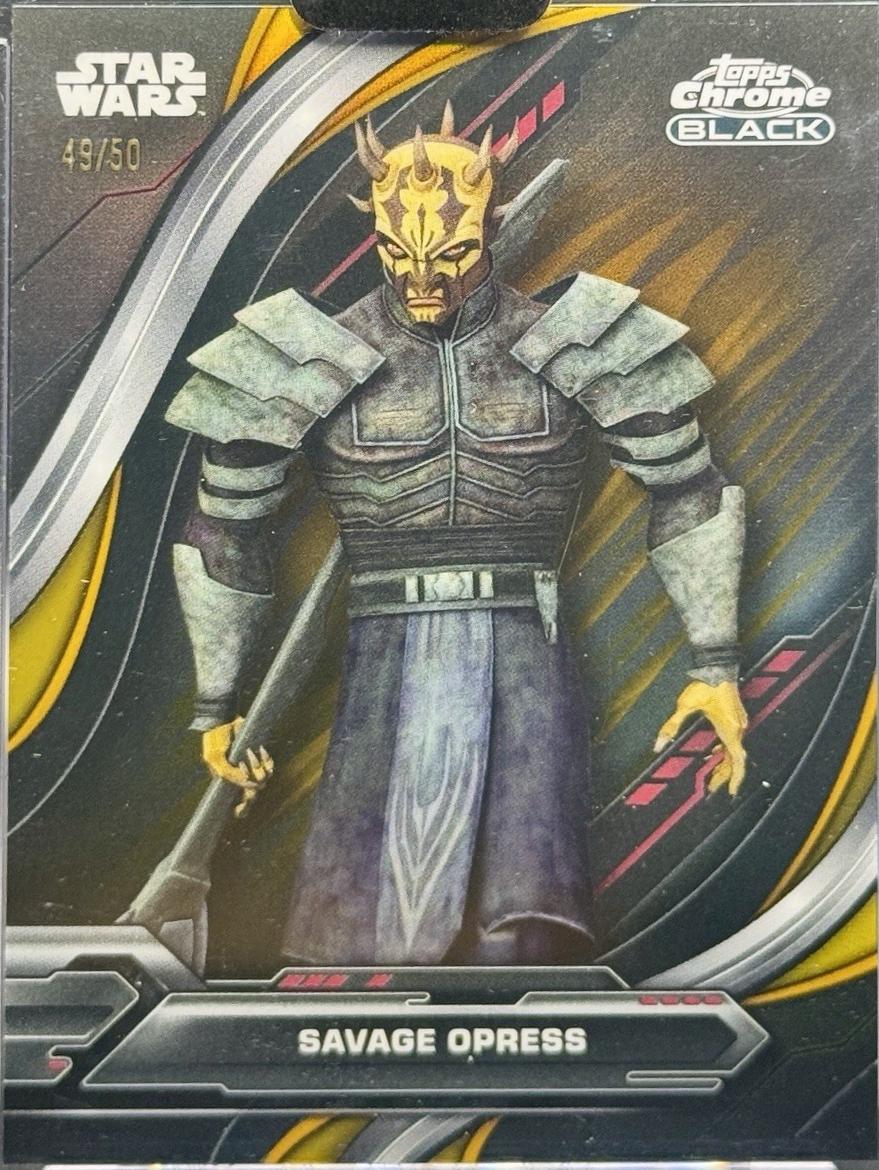 Savage Opress [Gold Refractor] #SP-12