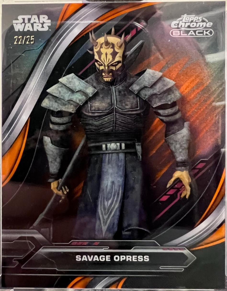 Savage Opress [Orange Refractor] #SP-12