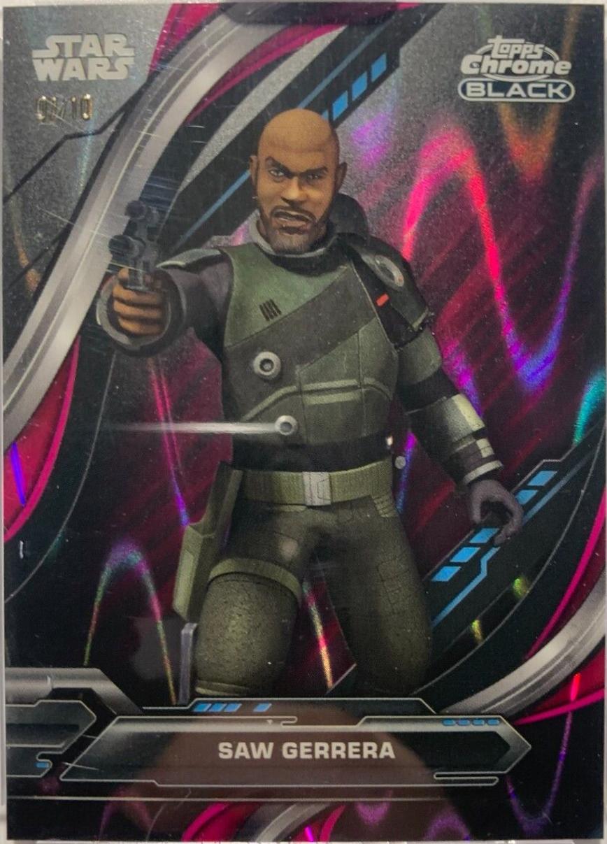 Saw Gerrera [Magenta Ray Wave Refractor] #SP-14