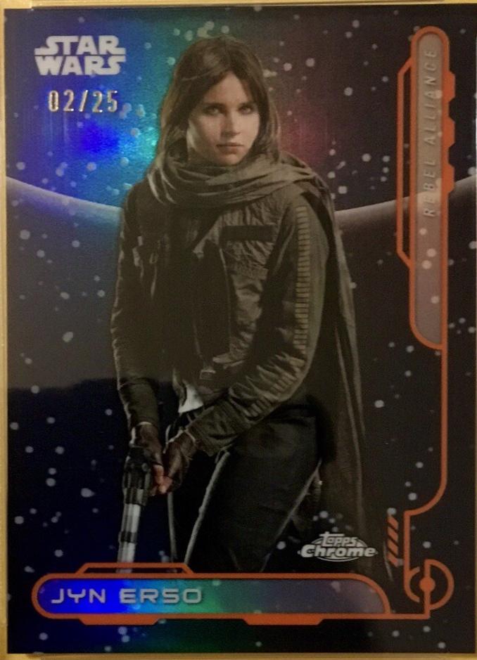 Jyn Erso [Rebel Orange Refractor] #RA-9