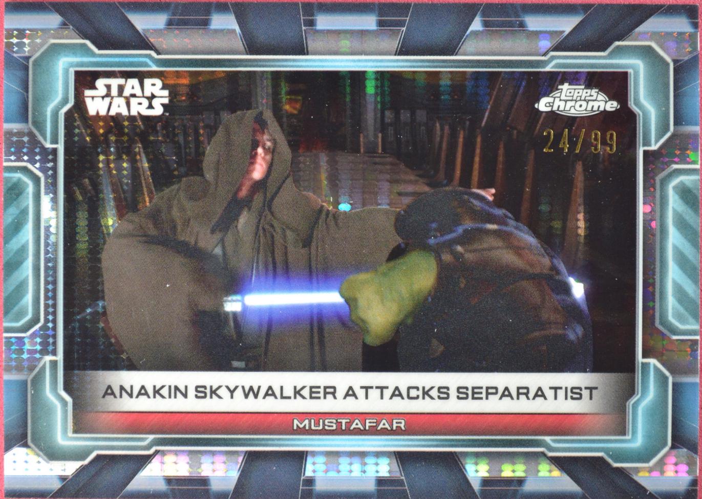 Anakin Skywalker attacks SEPARATIST #GE-8