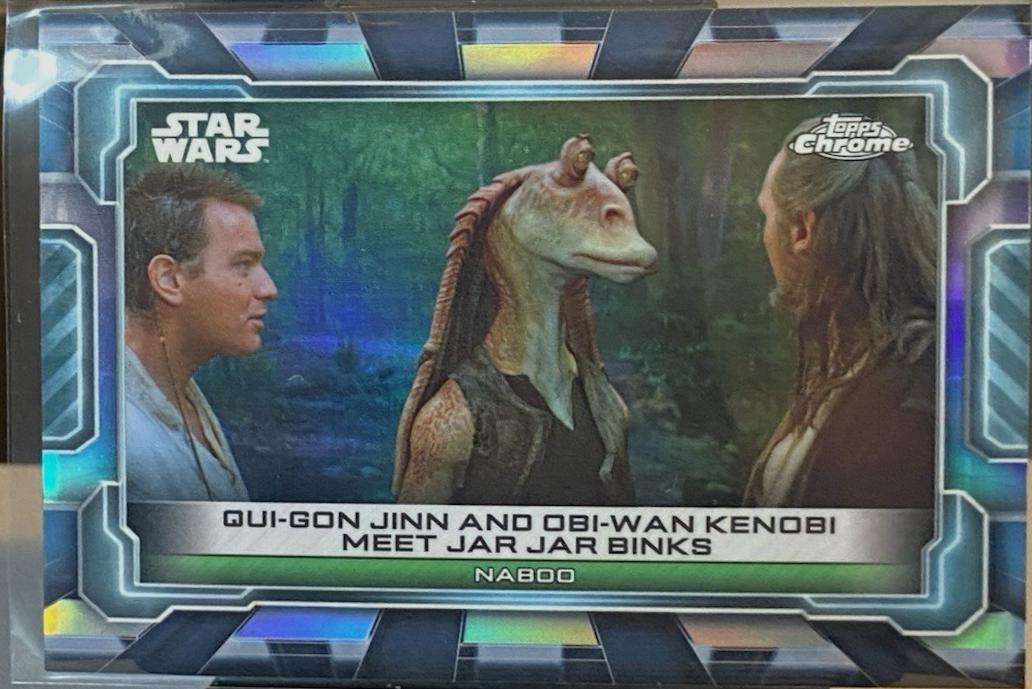 Qui-Gon Jinn and Obi-Wan Kenobi Meet Jar Jar Binks #GE-16