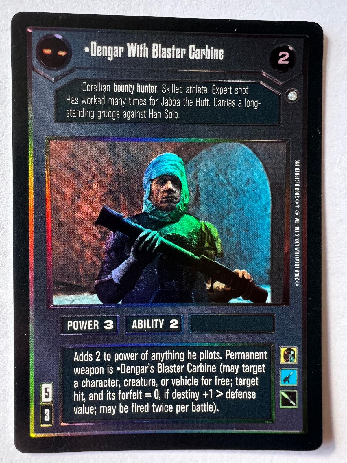 Dengar With Blaster Carbine [Foil]