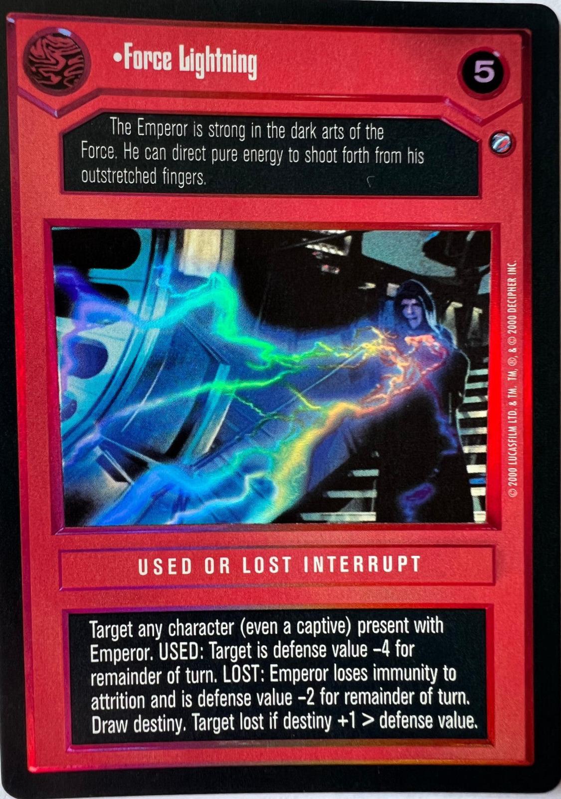 Force Lightning [Foil]