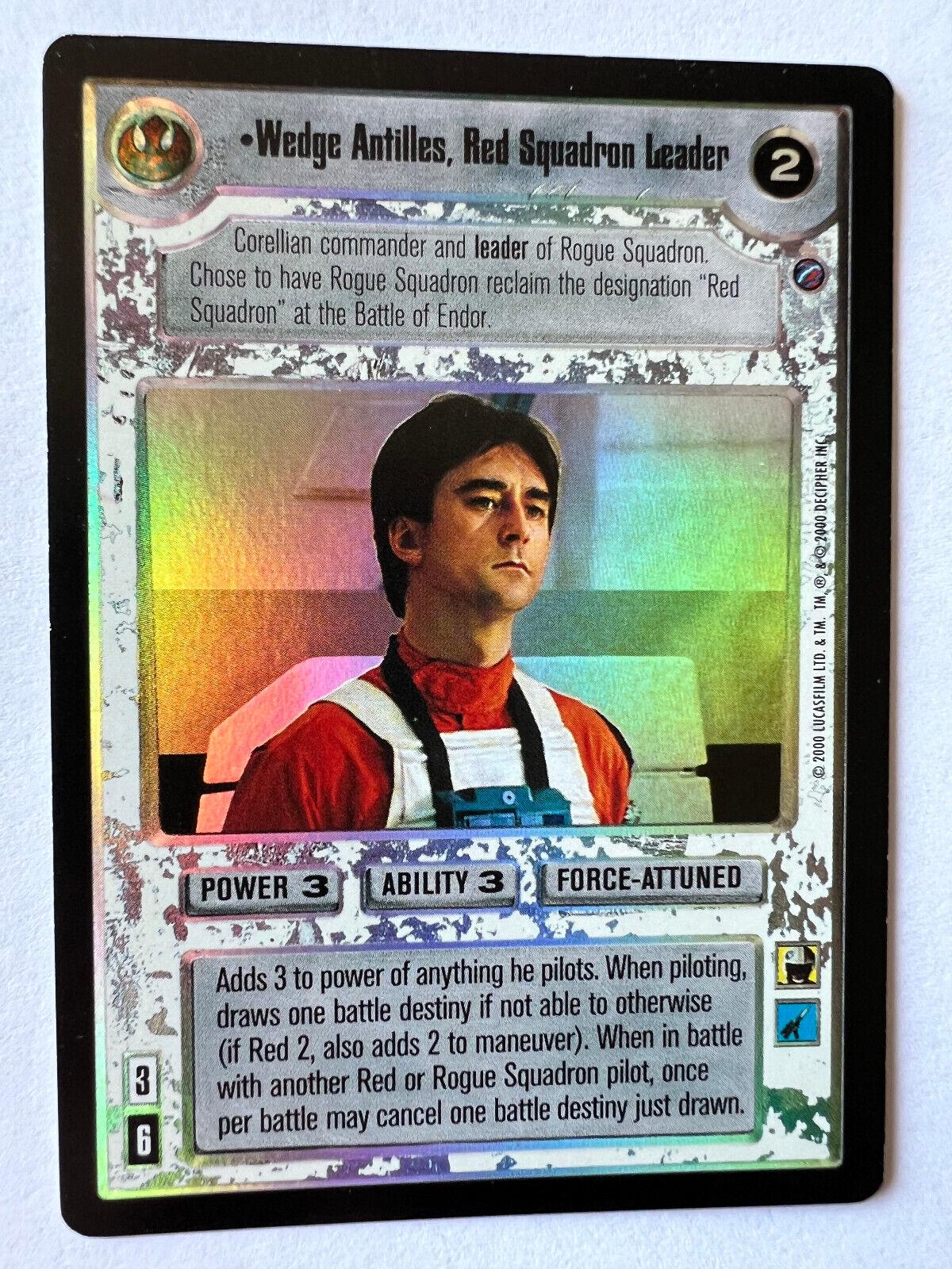 Wedge Antilles, Red Squadron Leader [Foil]