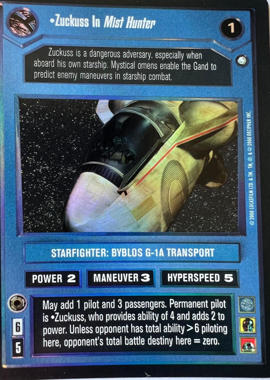Zuckuss In Mist Hunter [Foil]