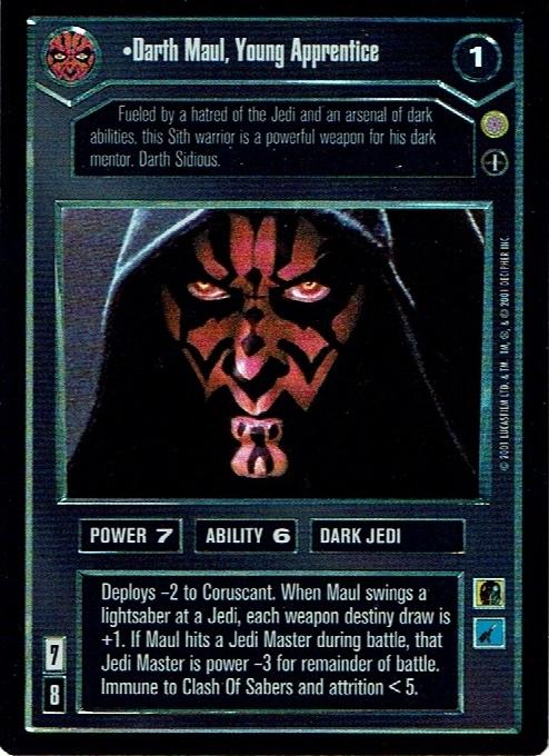 Darth Maul, Young Apprentice [Foil]
