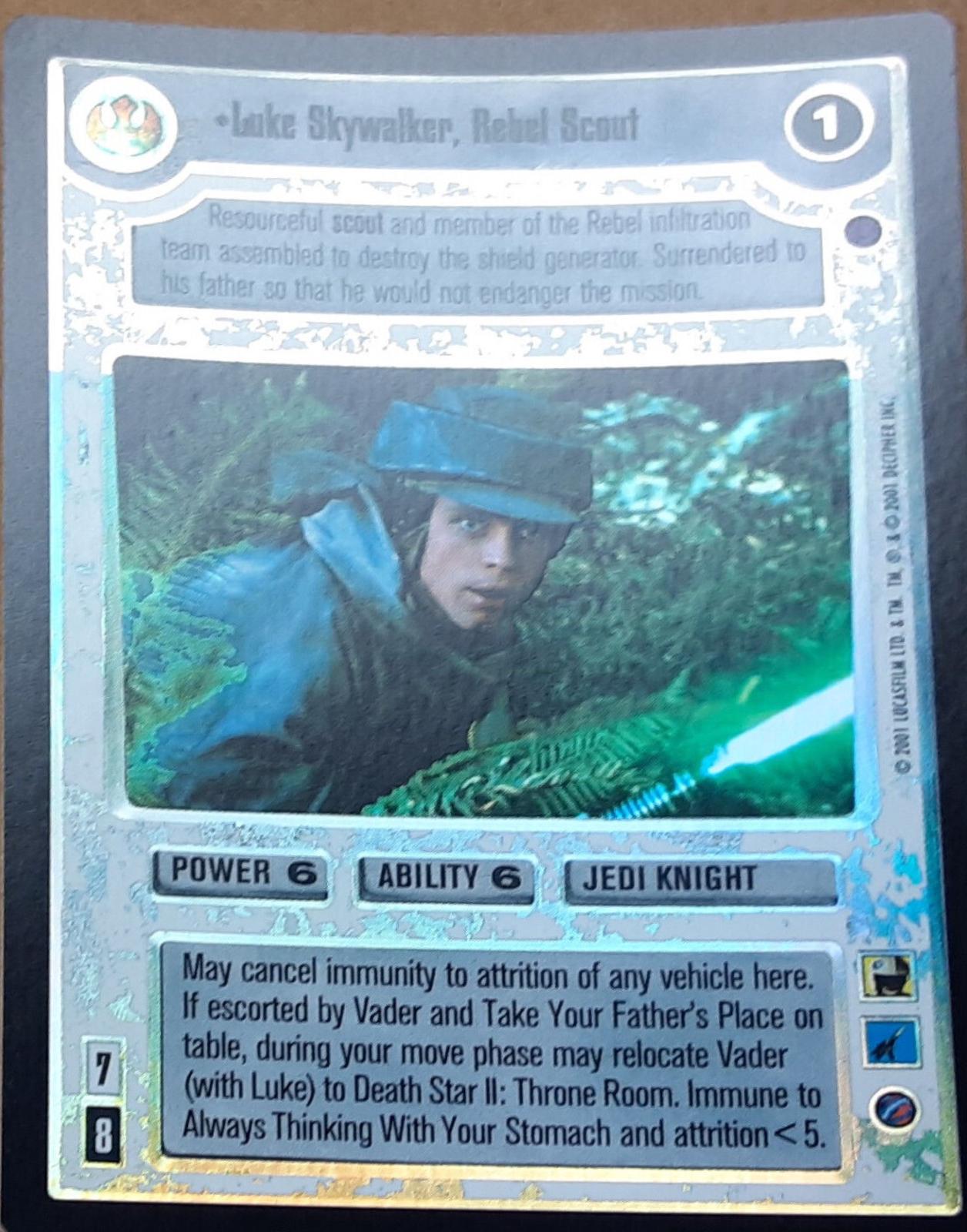 Luke Skywalker, Rebel Scout [Foil]