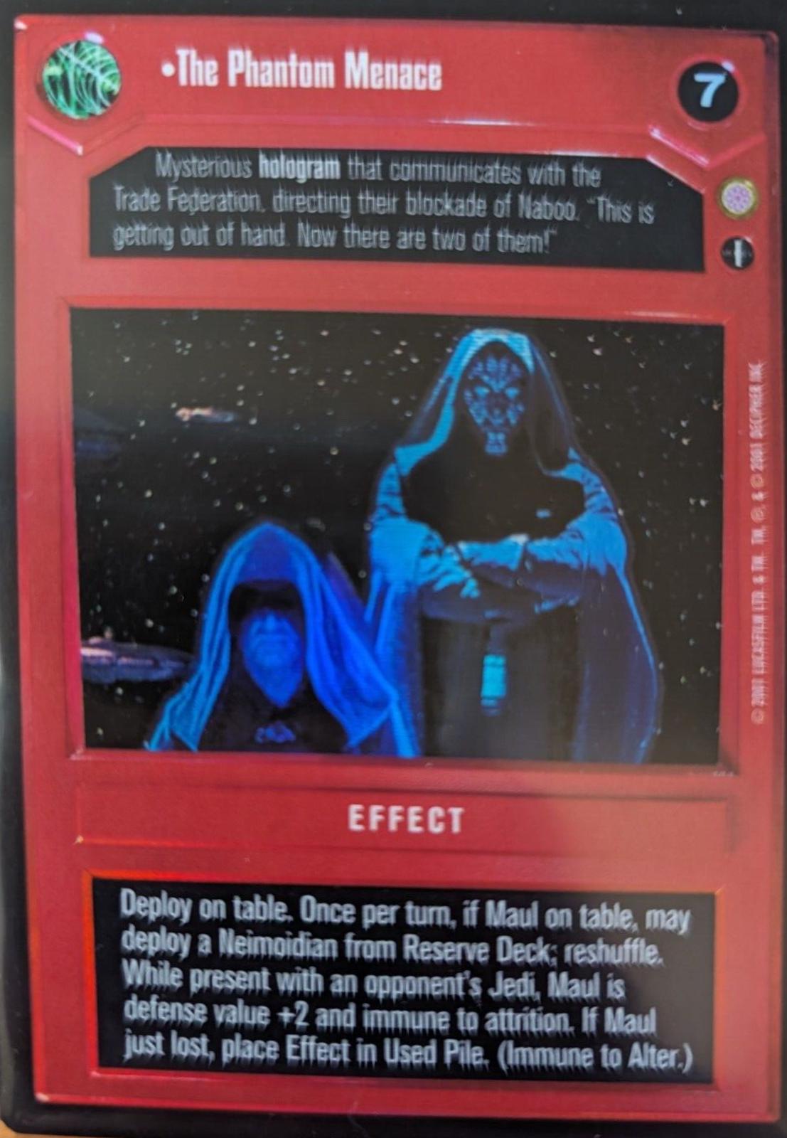 The Phantom Menace [Foil]