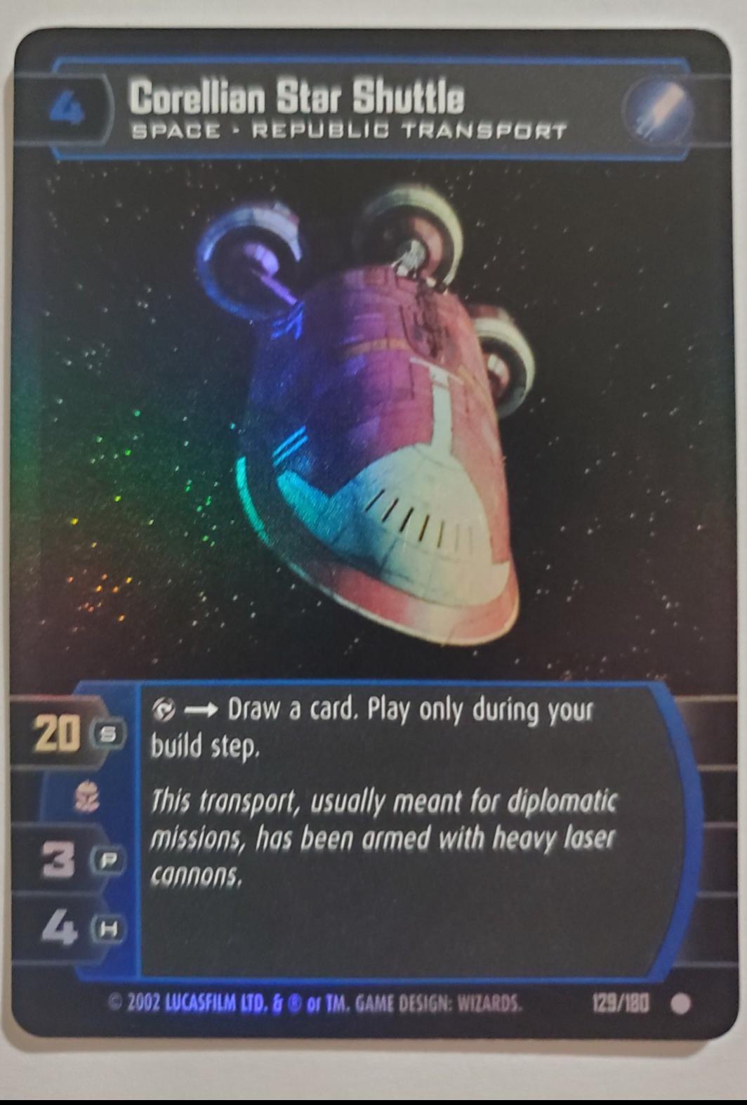 Corellian Star Shuttle [Foil] #129