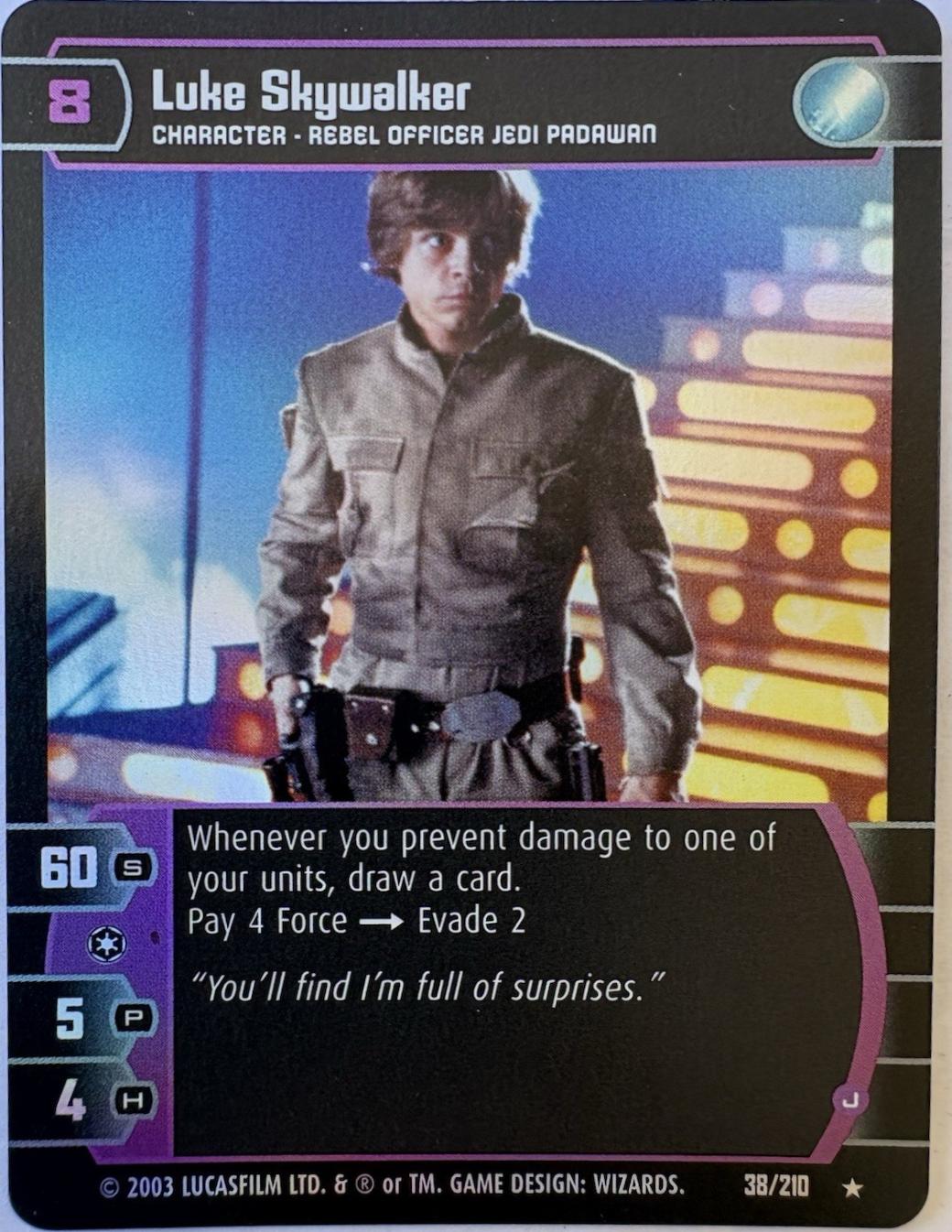Luke Skywalker [Foil] #38