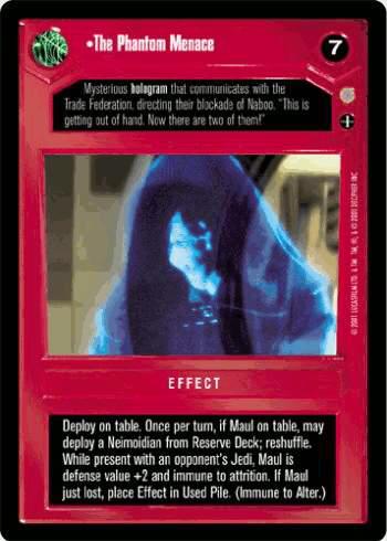 The Phantom Menace