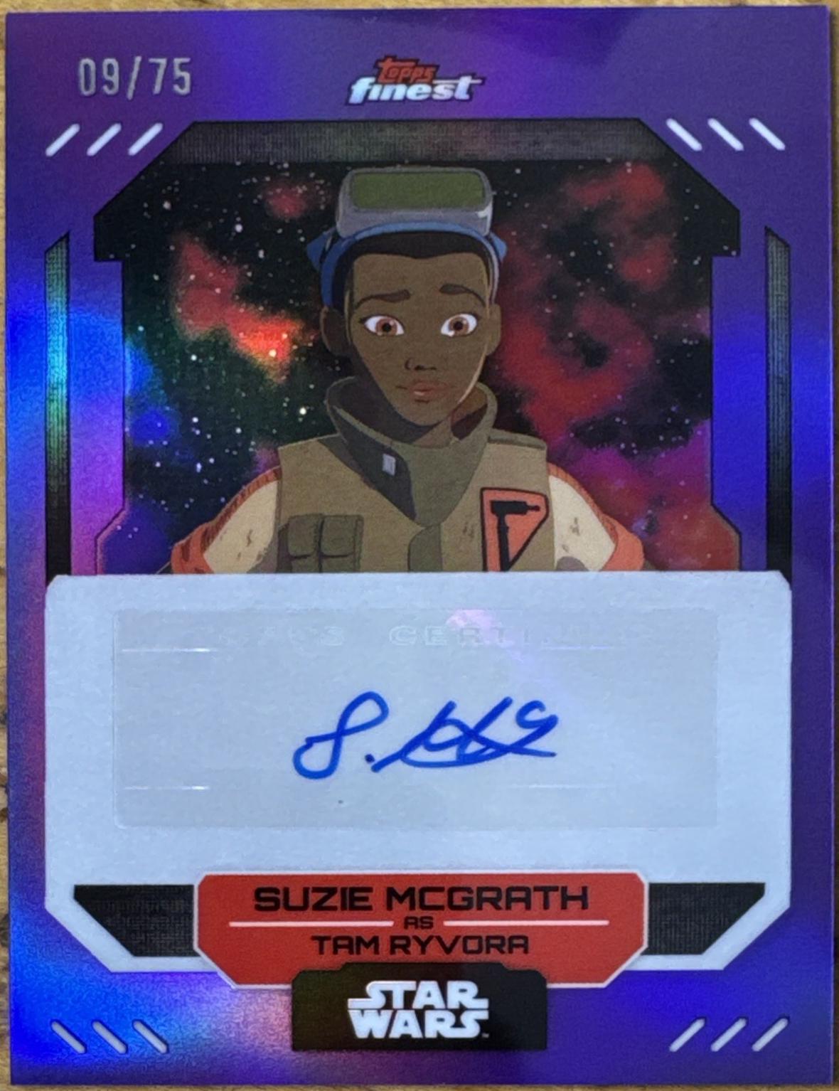 Suzie McGrath as Tam Ryvora [Purple Refractor] #FA-SM