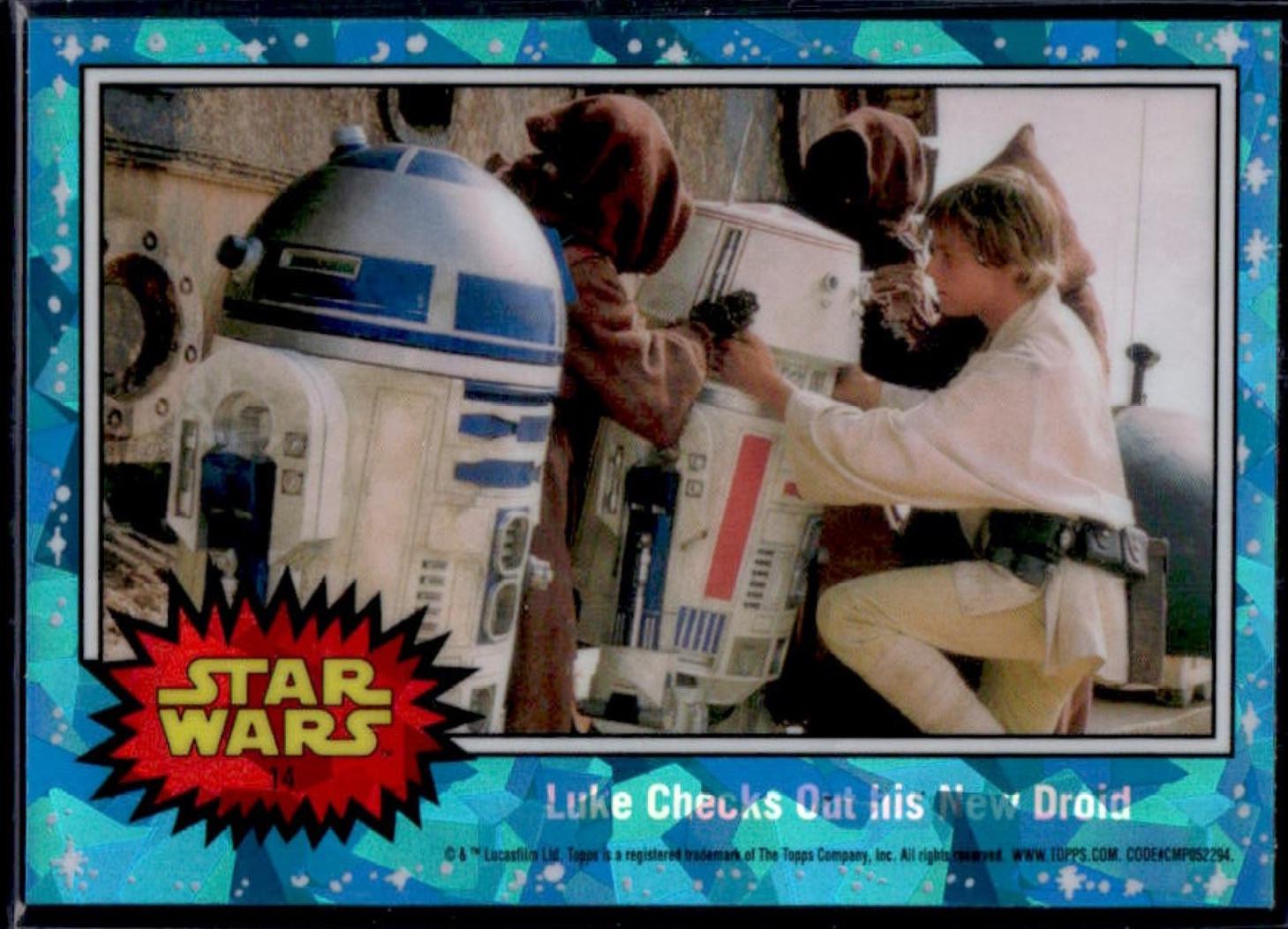 Luke Checks Out his New Droid #14