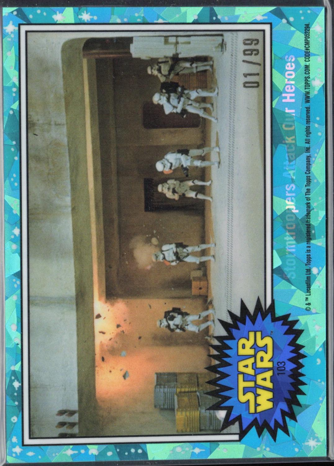 Stormtroopers Attack Our Heroes [Aqua] #103