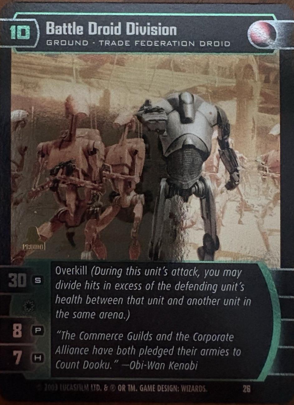 Battle Droid Division #26