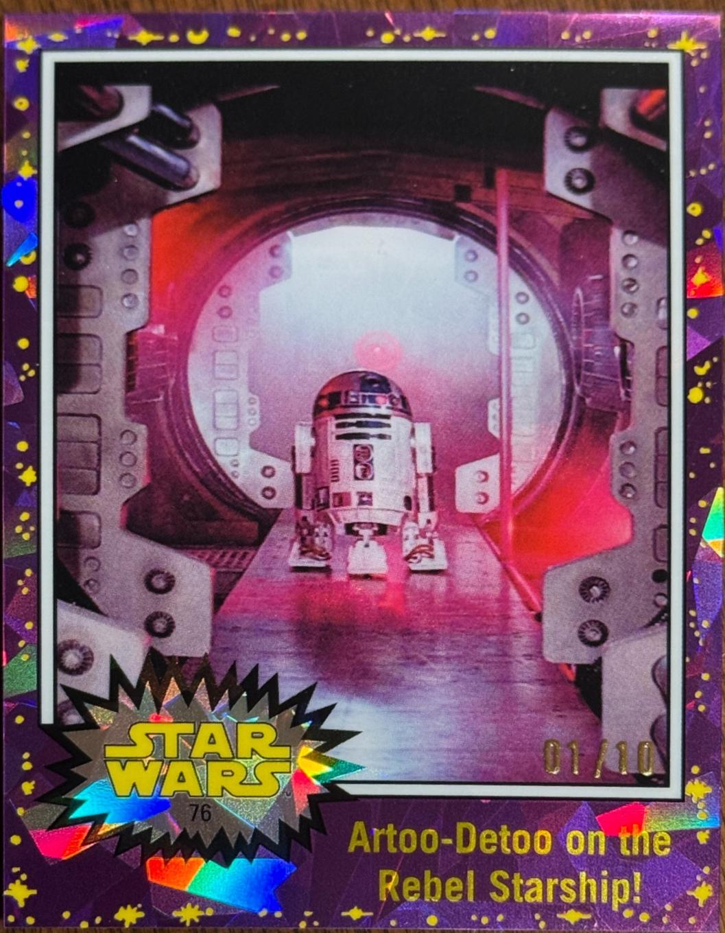 Artoo-Detoo on the Rebel Starship! [Purple] #76