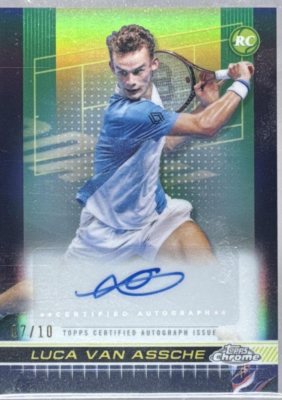 Luca Van Assche [Black Refractor] #TCA-LVA