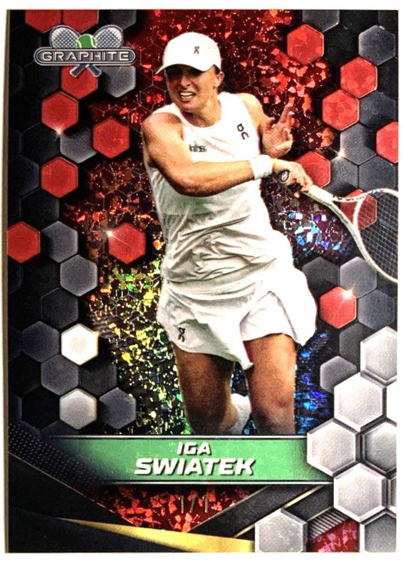 Iga Swiatek [Red Crystalline Refractor] #50