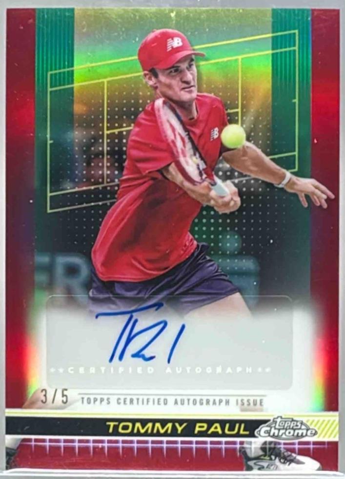 Tommy Paul [Red Refractor] #TCA-TPL