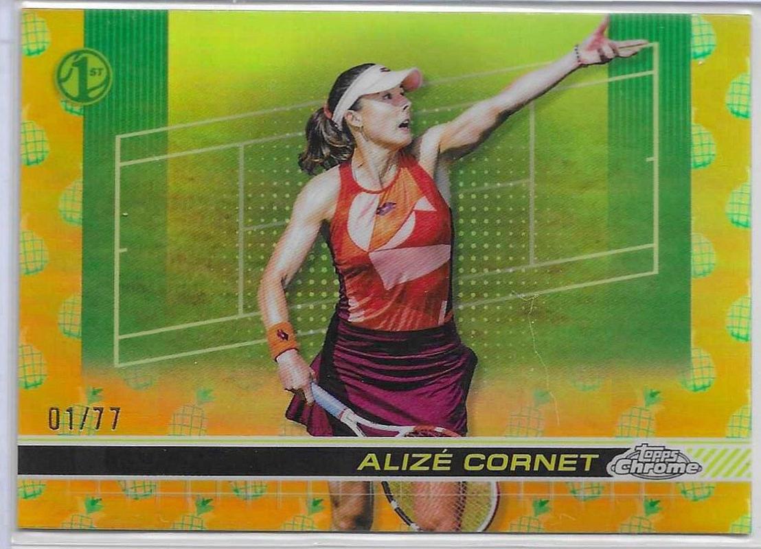 Alize Cornet [Pineapple Refractor] #90