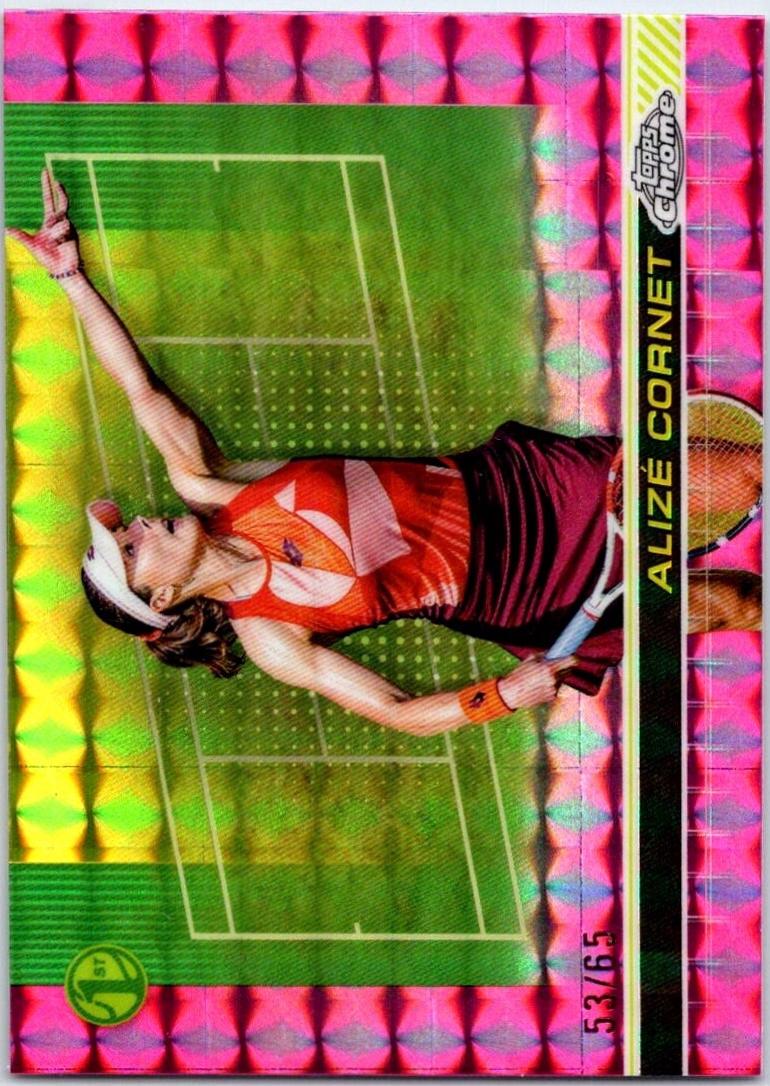 Alize Cornet [Pink Geometric Refractor] #90