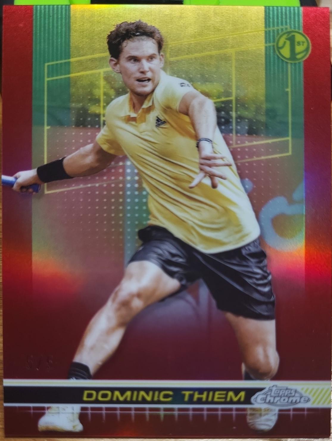 Dominic Thiem [Red Refractor] #108