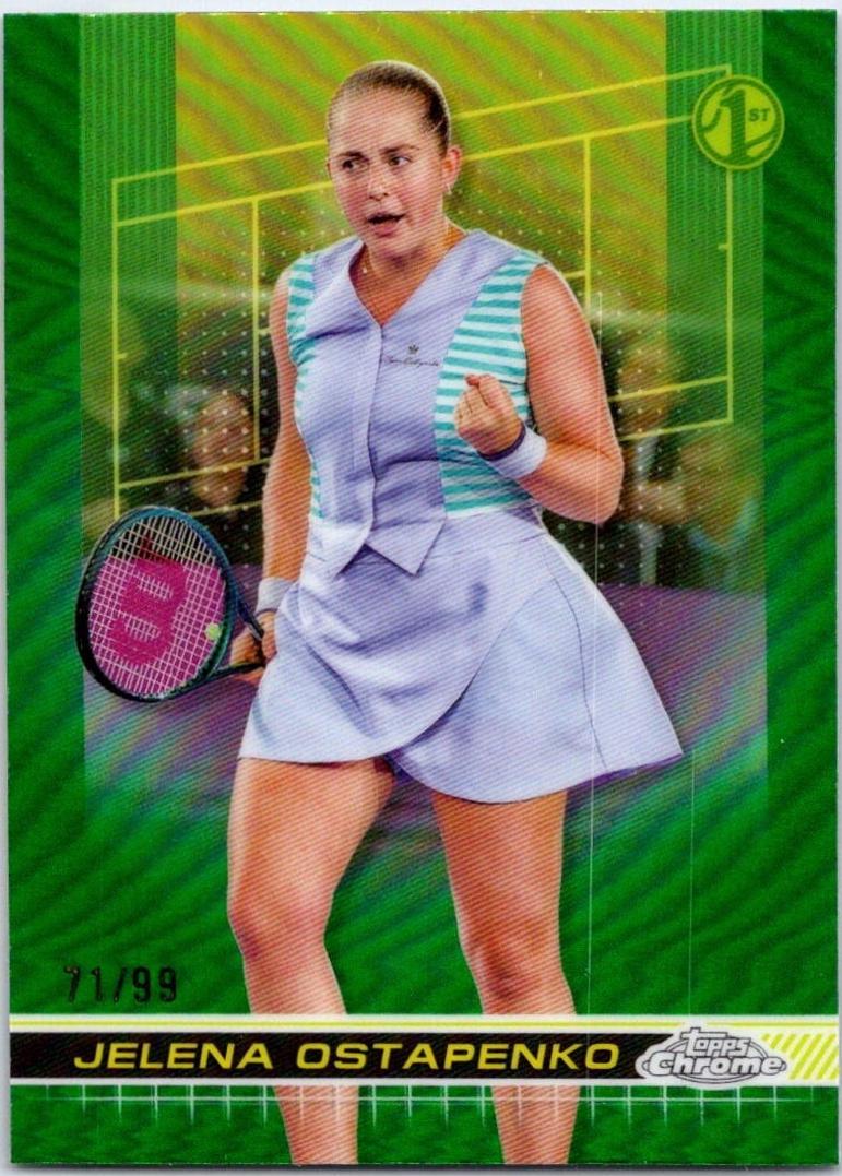 Jelena Ostapenko [Green Grass Court Refractor] #103