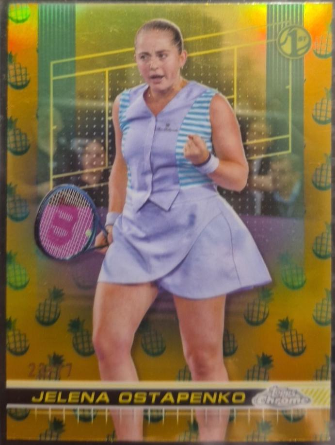 Jelena Ostapenko [Pineapple Refractor] #103