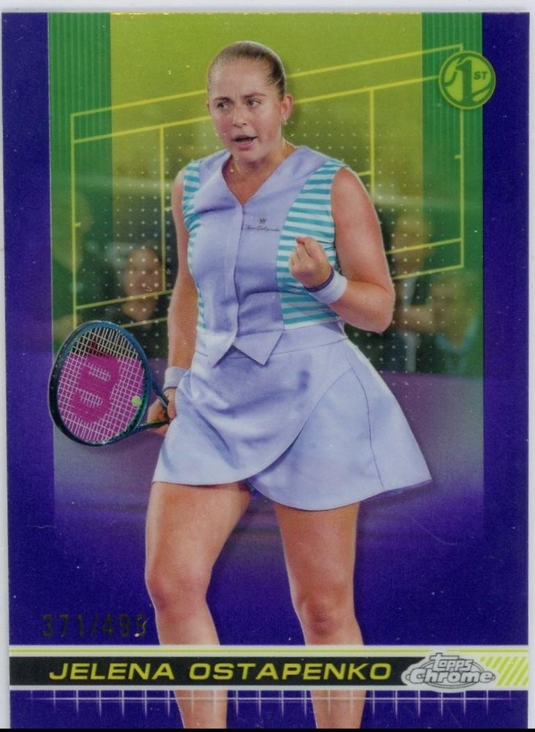 Jelena Ostapenko [Purple Refractor] #103